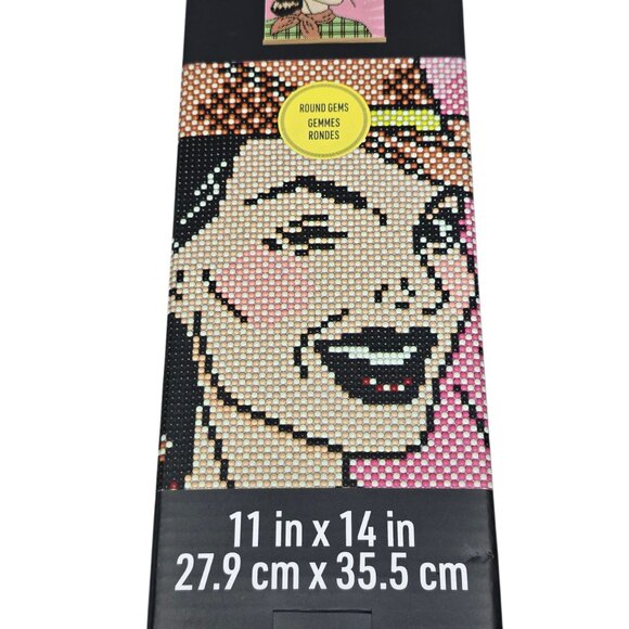 🎀 Cowgirl Diamond Art Kit 11" x 14" w. Magnetic Frame NEW - Picture 3 of 10